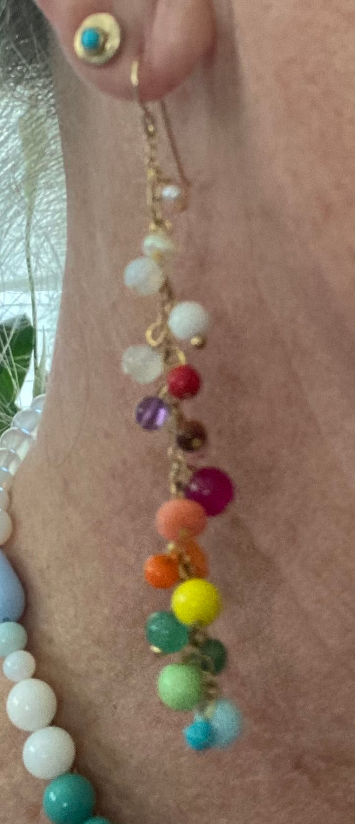 Rainbow Connection Earring