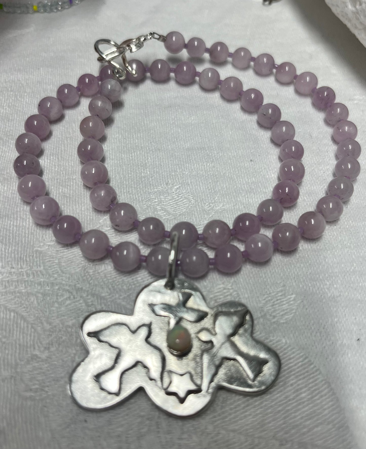 Silver Small Cloud Necklace