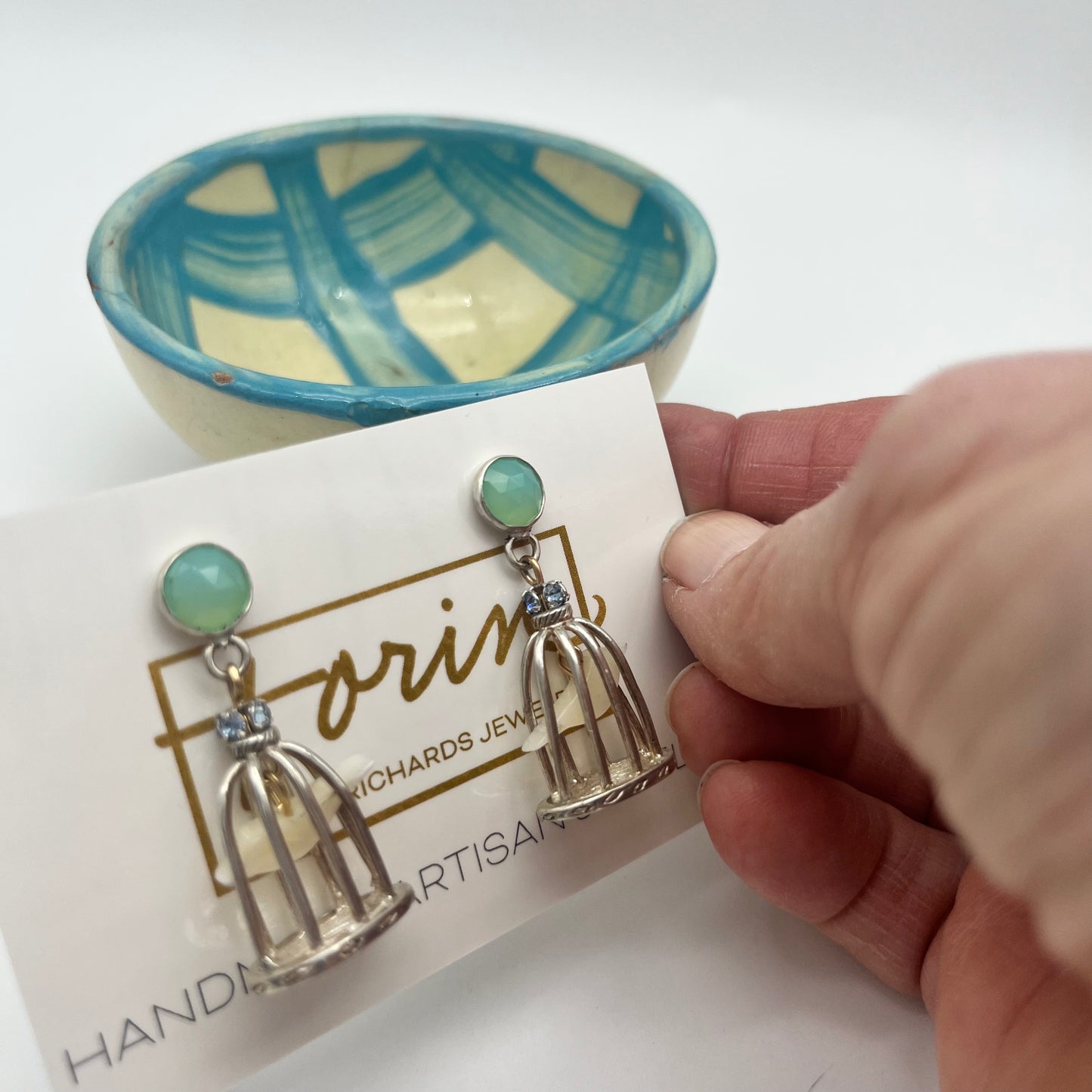 Bird Cage Earrings tweet tweet