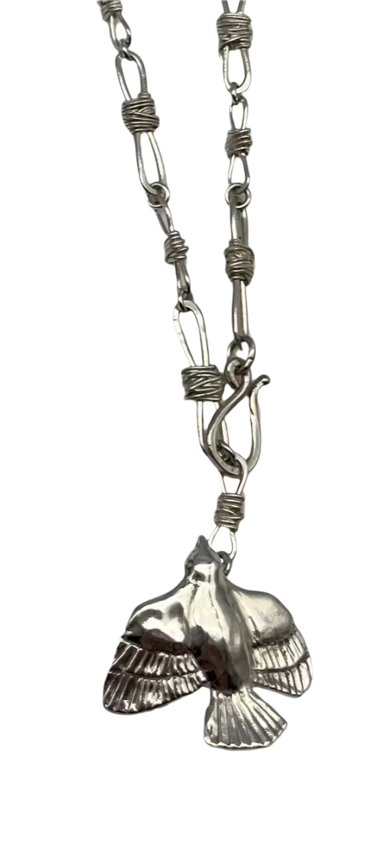 Silver Soar High necklace