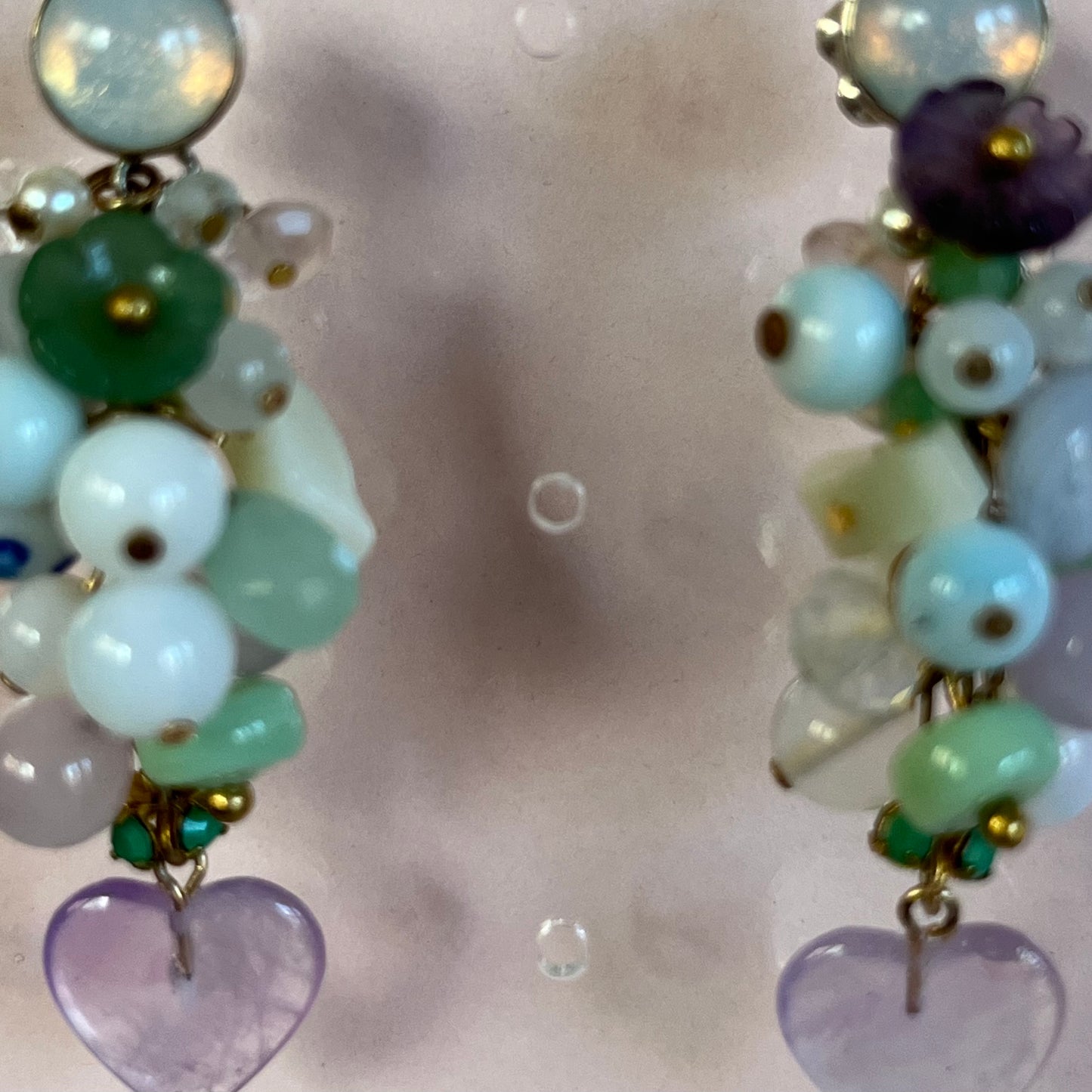 Opalite cluster Earrings