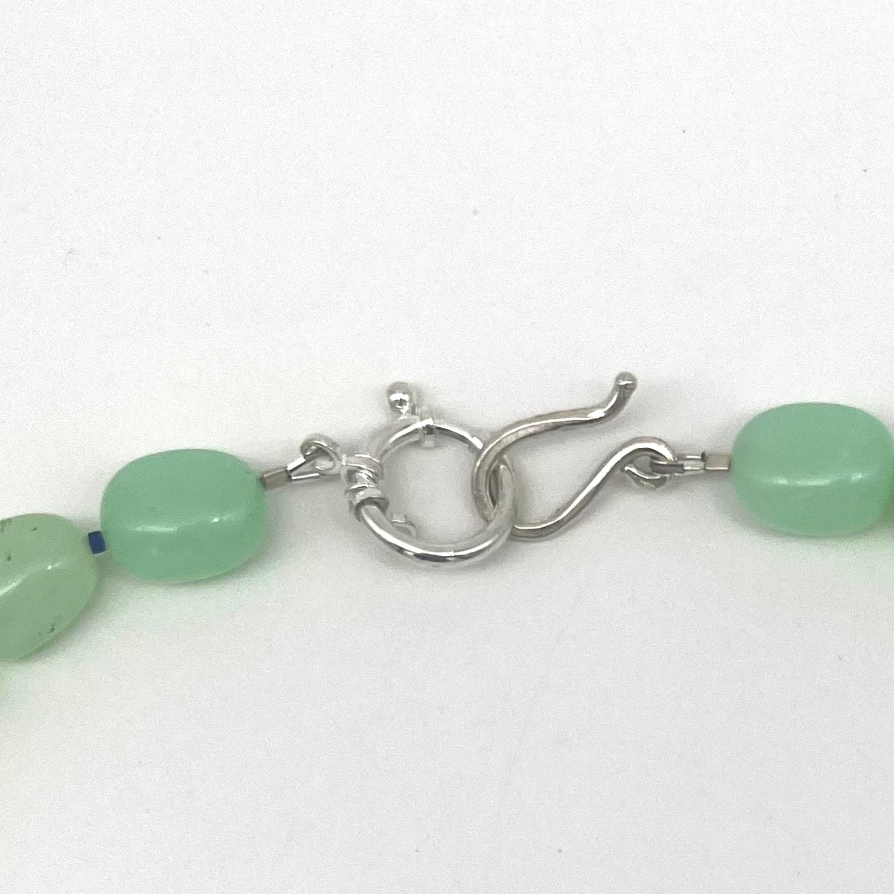 Glowy Green Opal Necklace