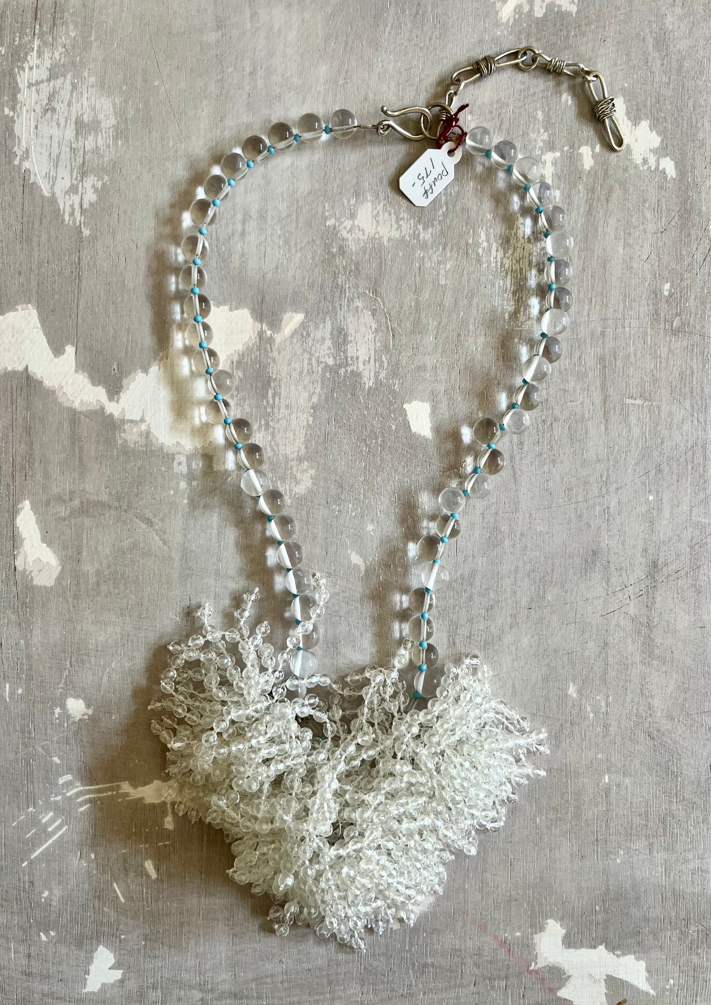 Crystal Pouf Statement Necklace