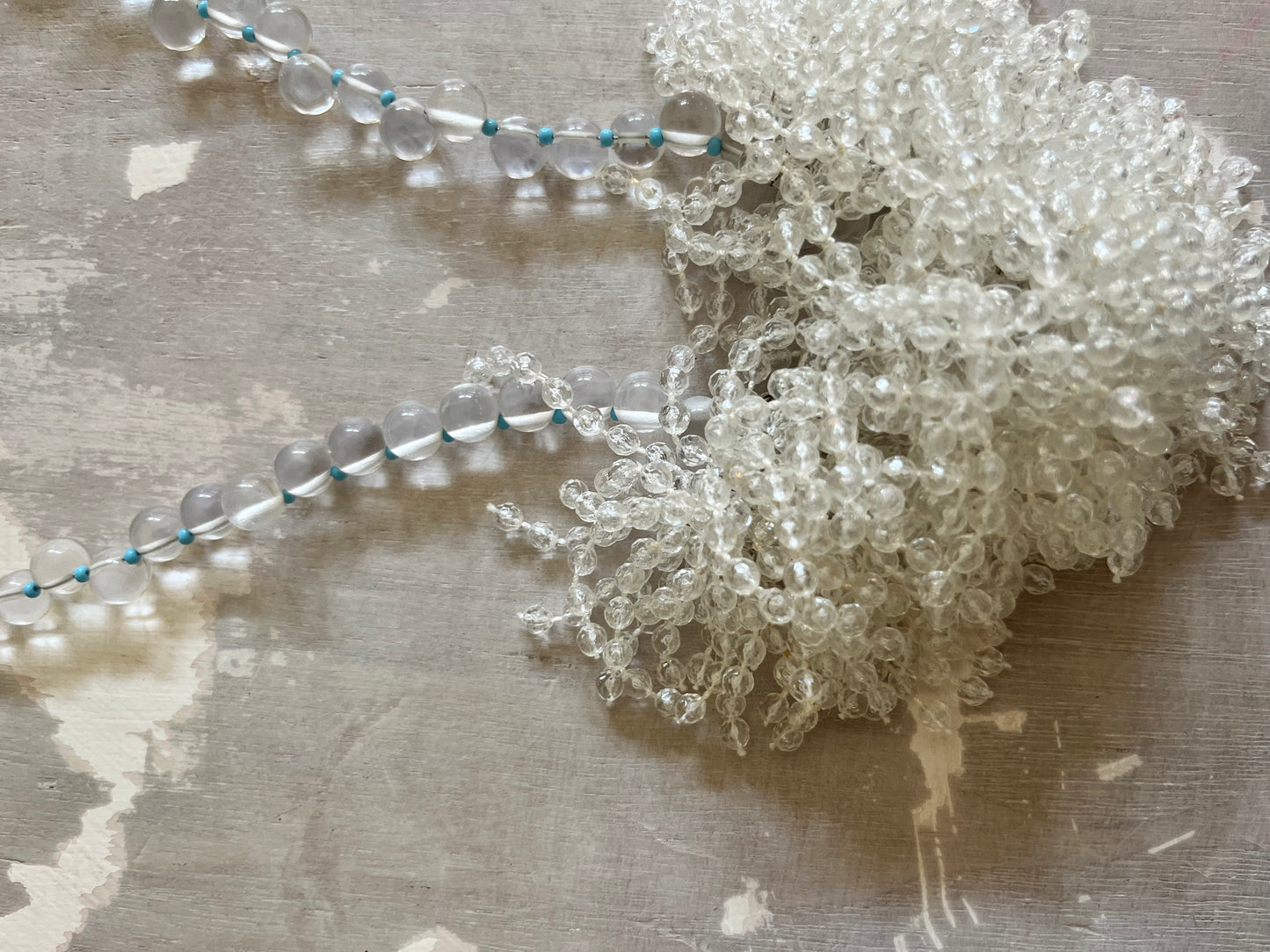 Crystal Pouf Statement Necklace