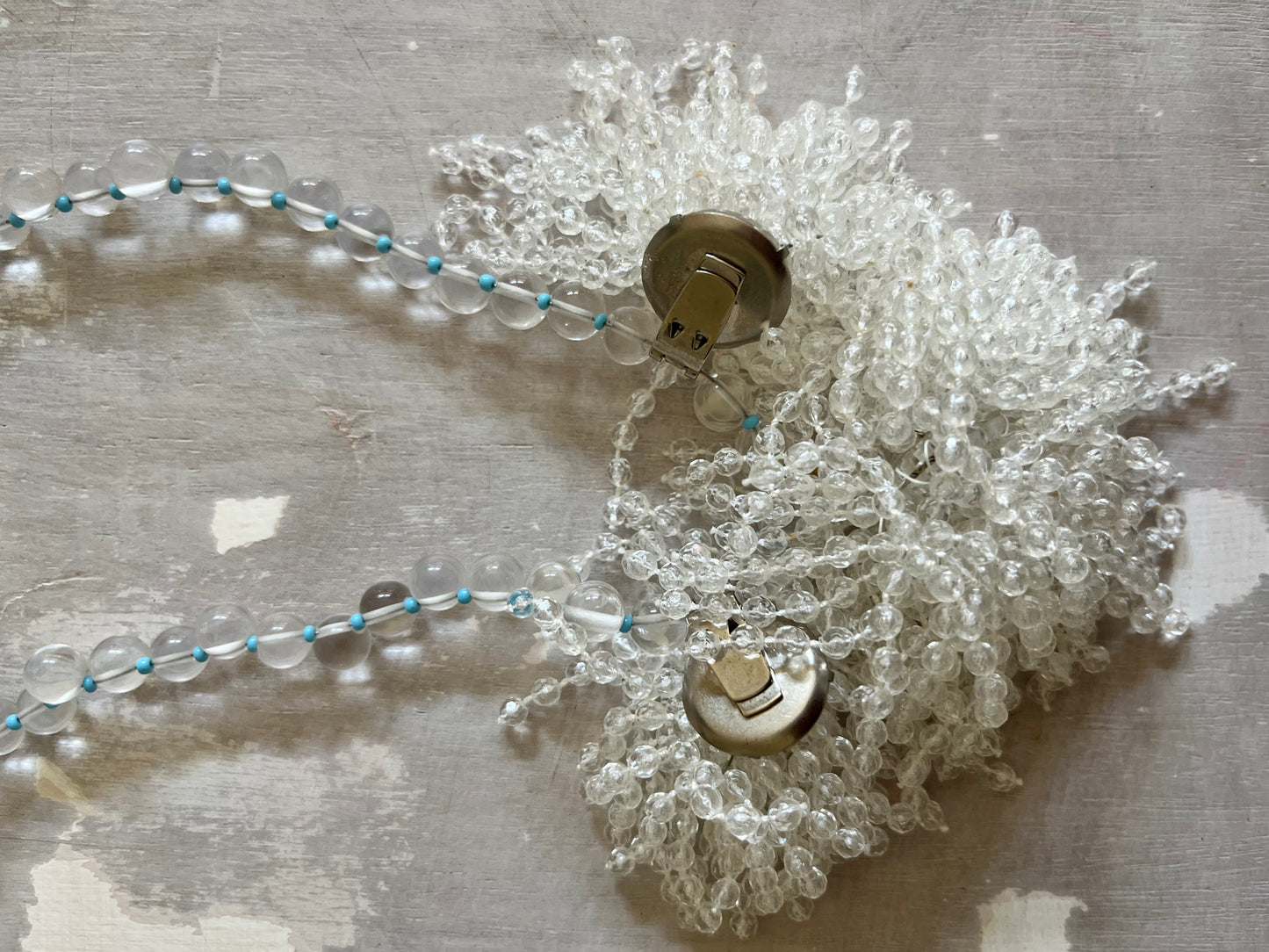 Crystal Pouf Statement Necklace