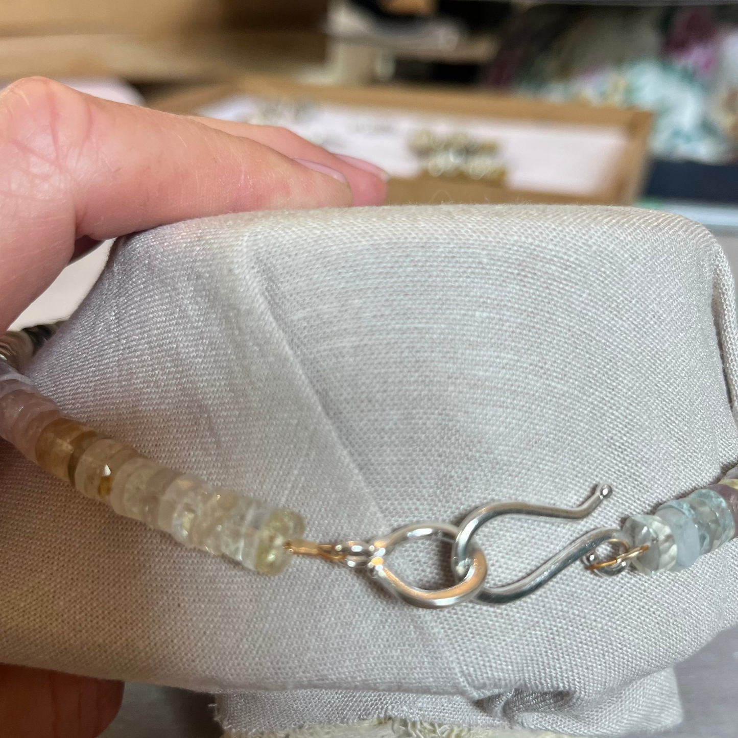 Natural Semi Precious Rainbow Necklace