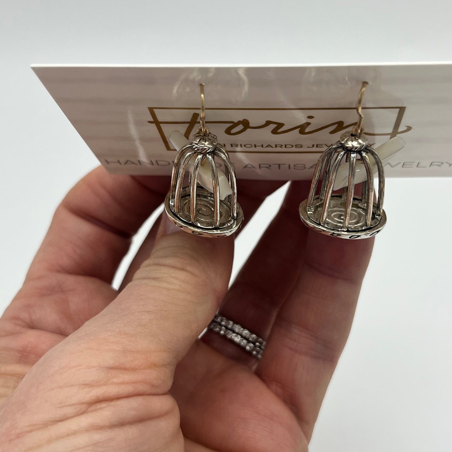 Bird Cage Earrings