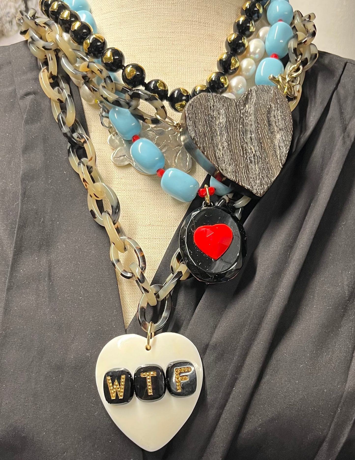 Bold Heart Boho Necklace