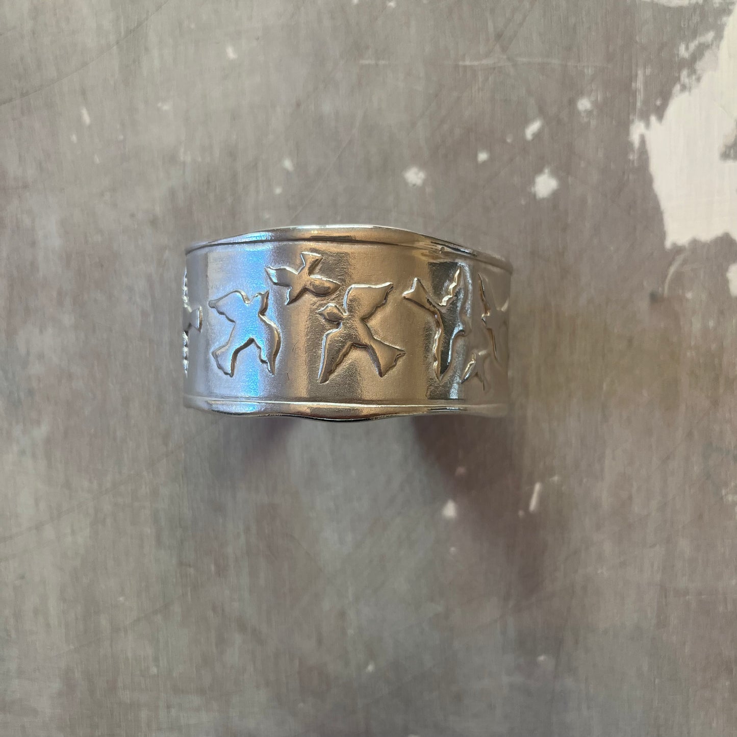 Silver Wonder woman Cuff bracelet
