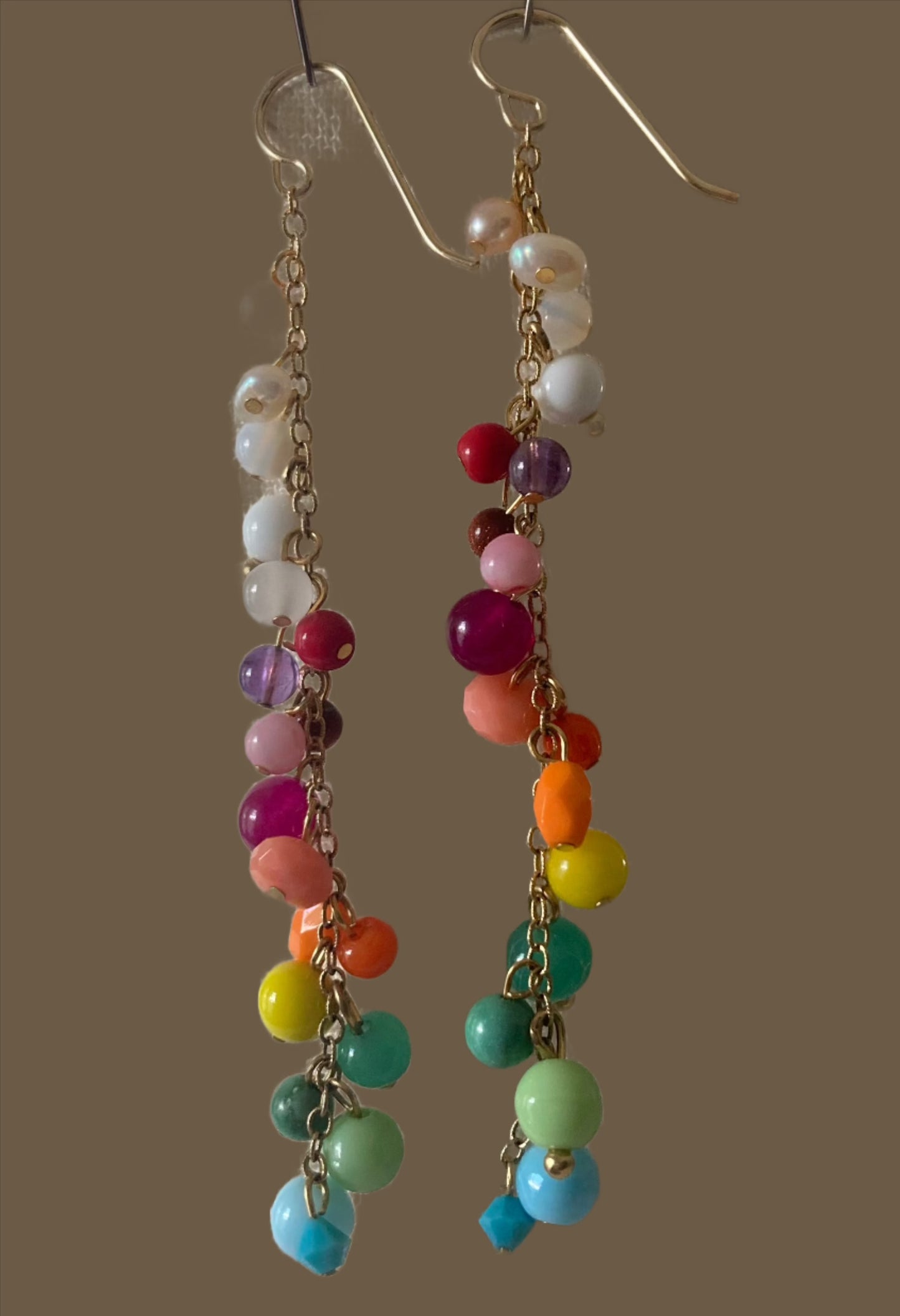 Rainbow Connection Earring