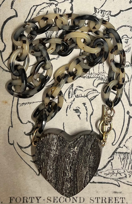 Bold Heart Boho Necklace