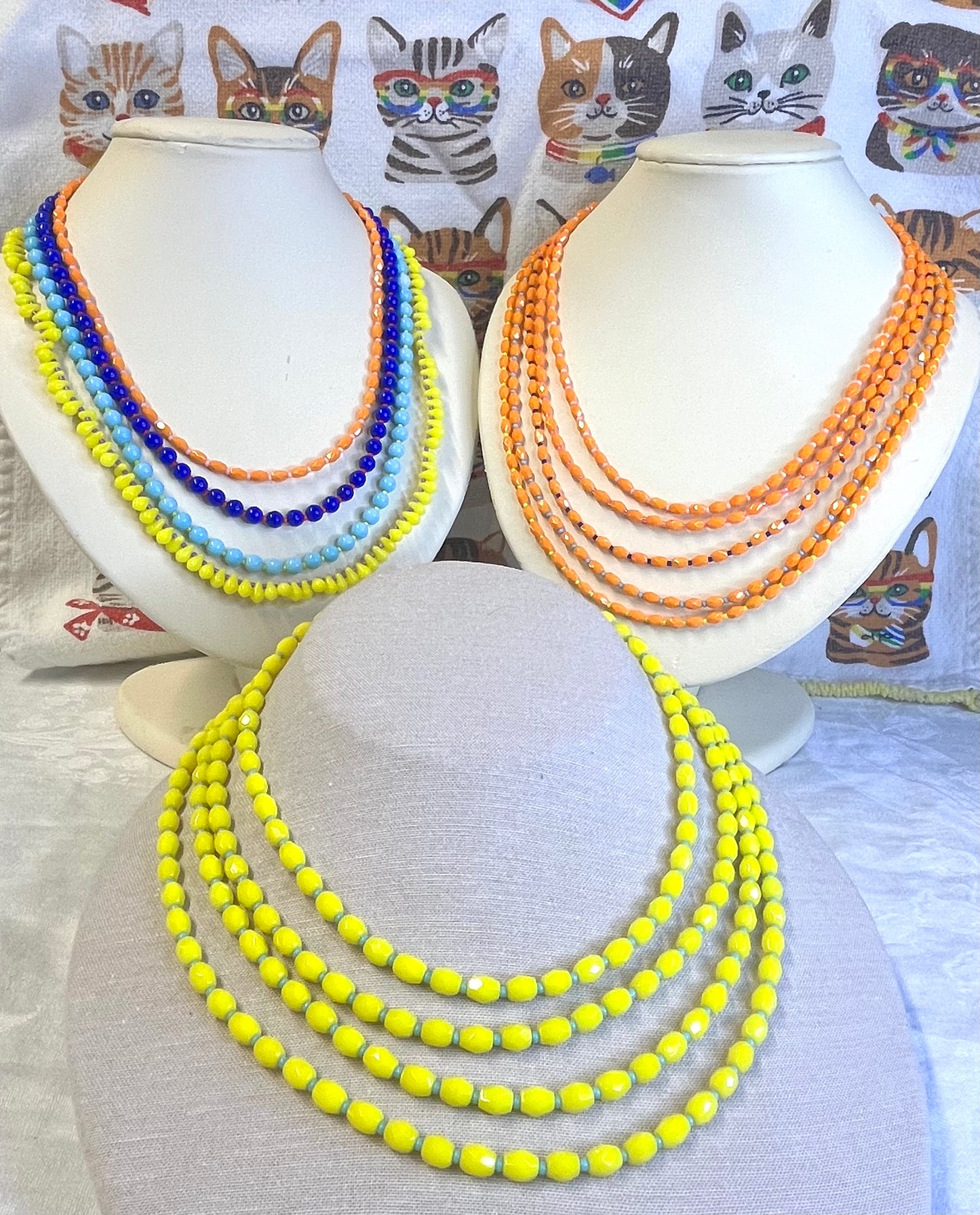 Multi-strand FLIRT necklace