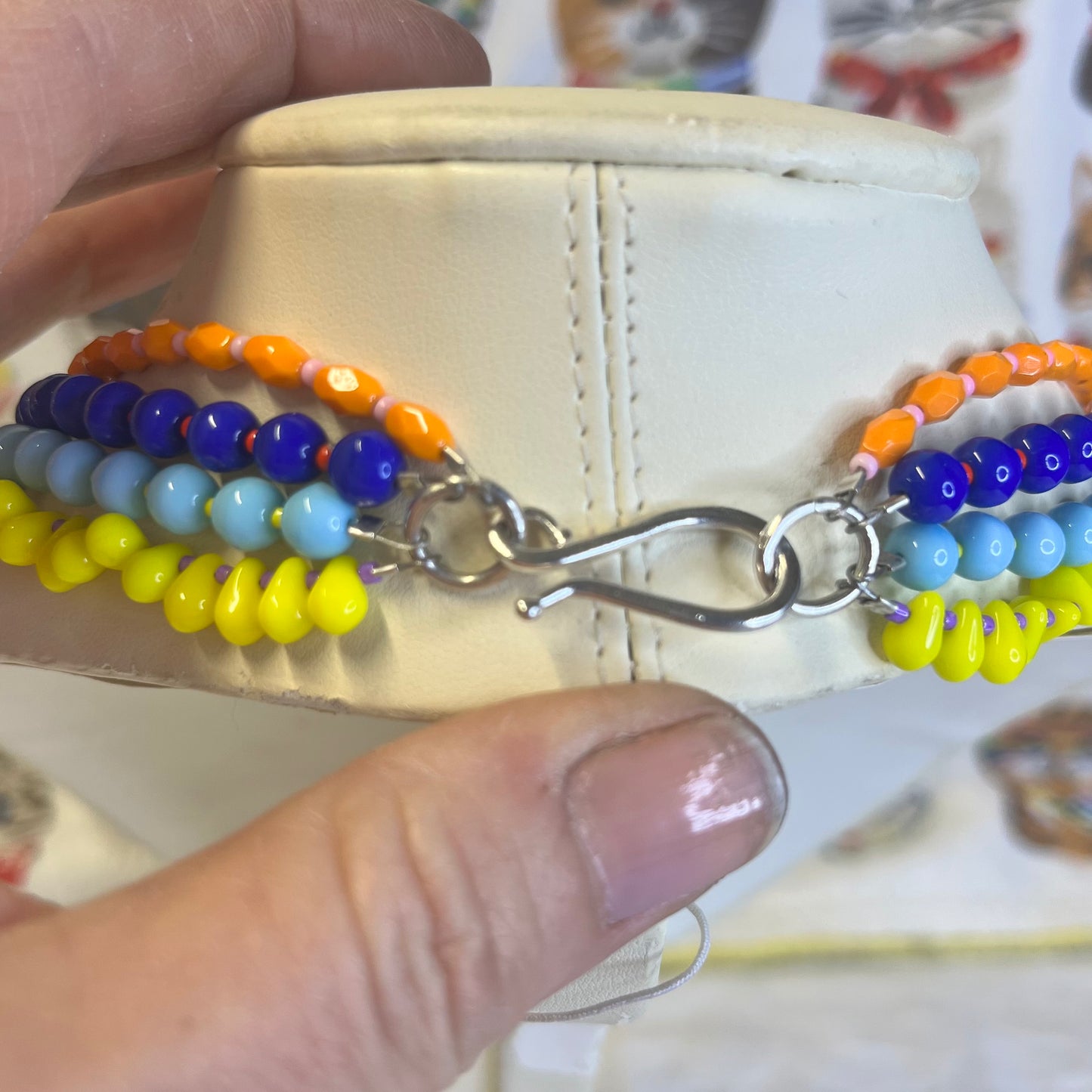 Multi-strand FLIRT necklace