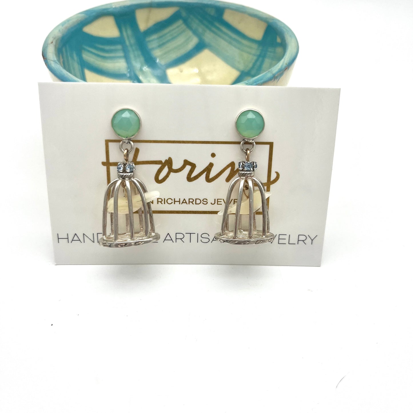 Bird Cage Earrings tweet tweet