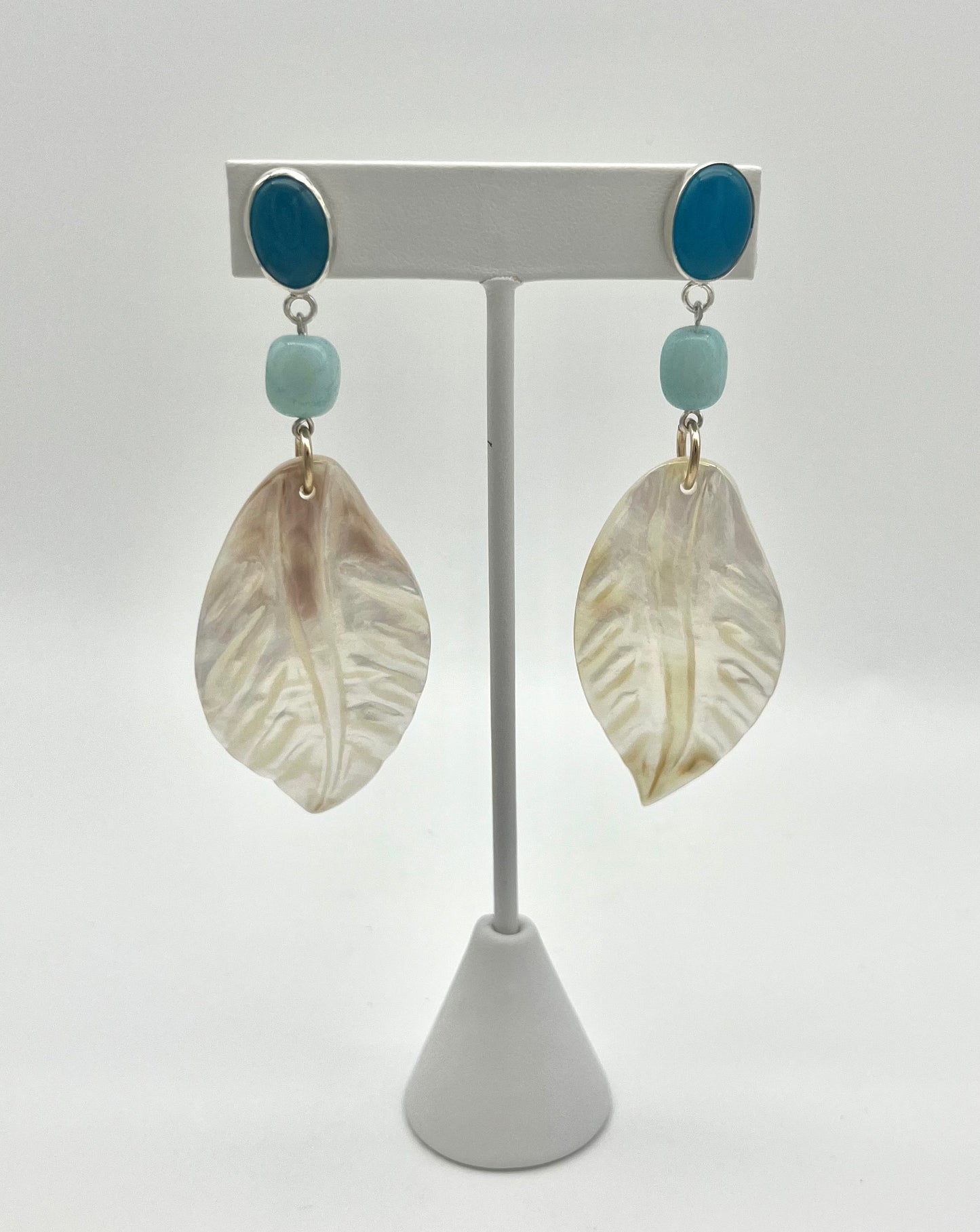 Beach Leaf Earrings
