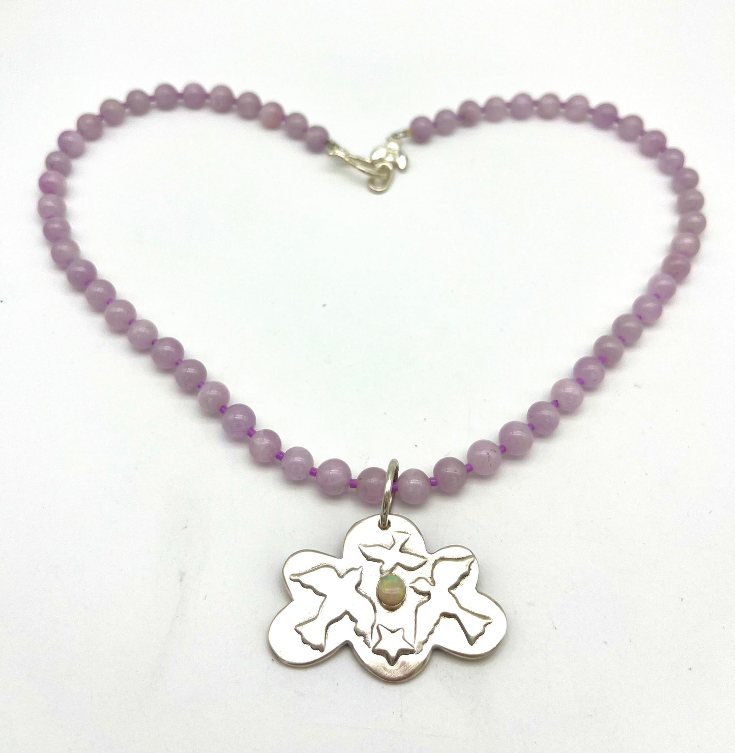 Silver Small Cloud Necklace