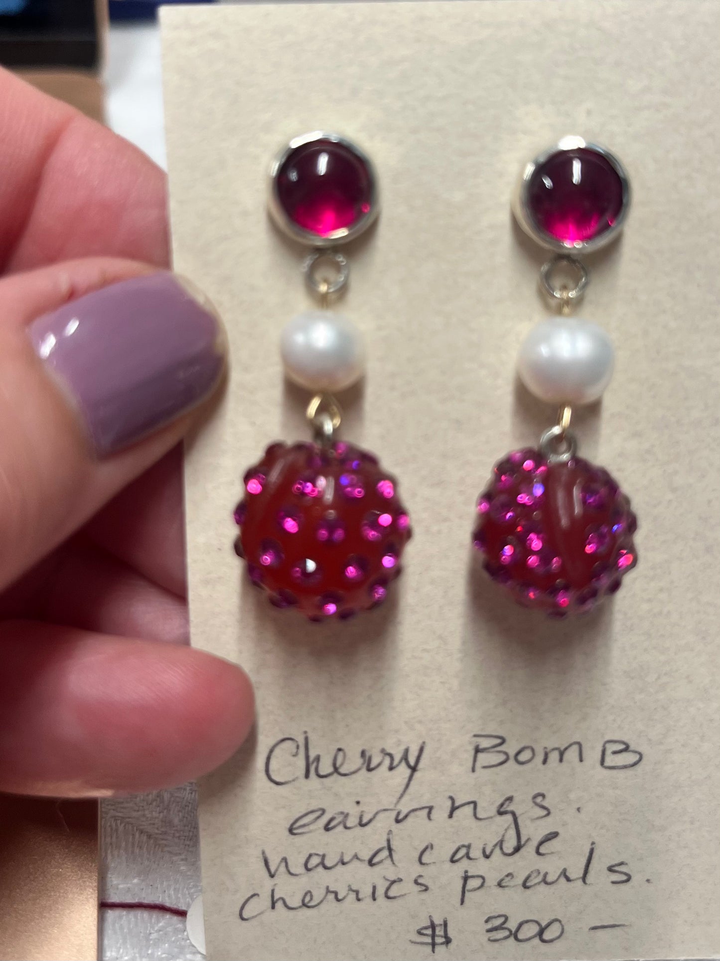 Cherry Bomb Earrings