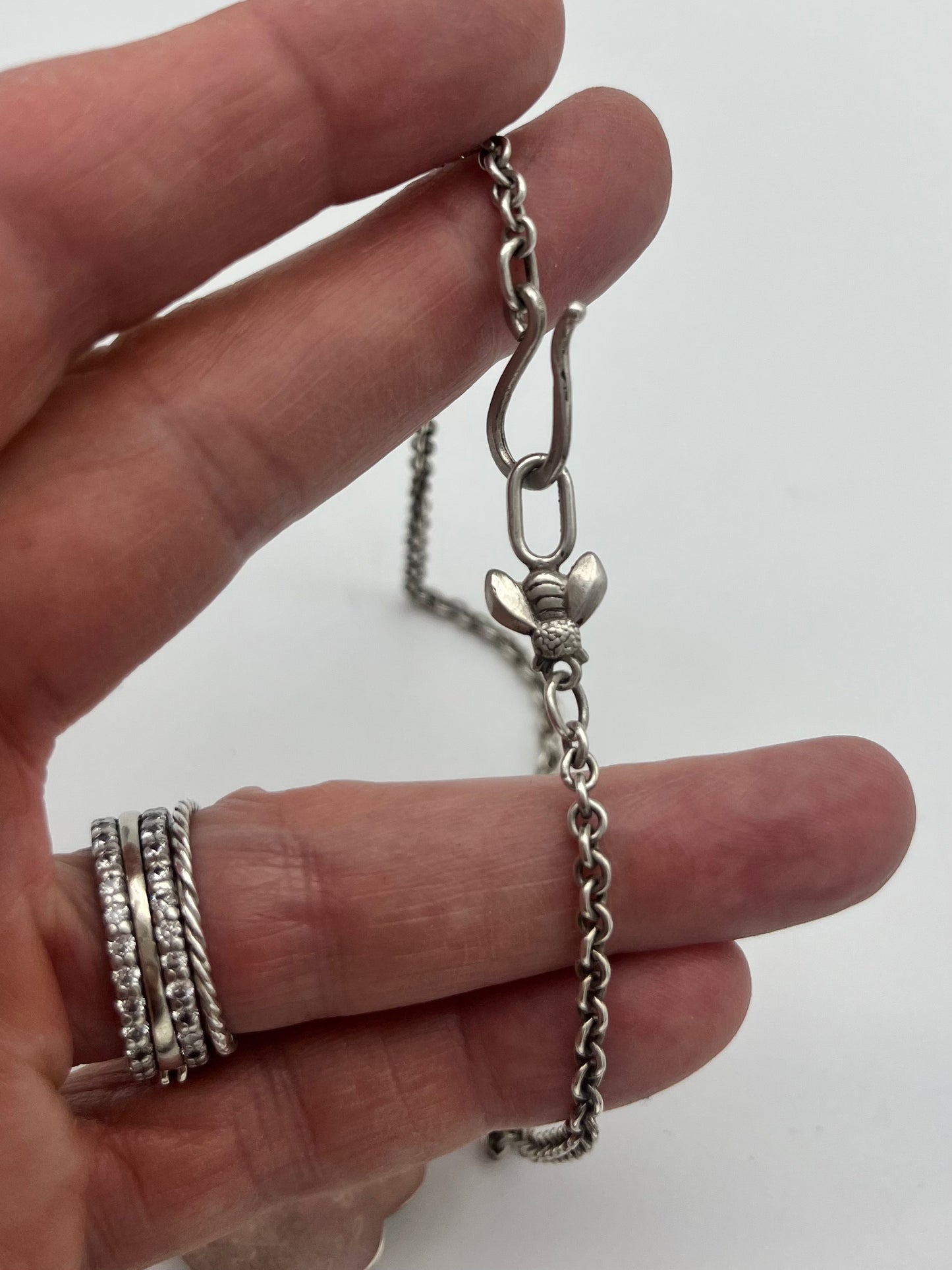 Cloud Charm Necklace gold heart