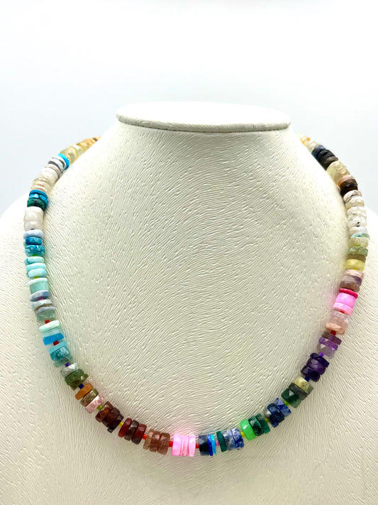 Semi Precious Ombre Necklace