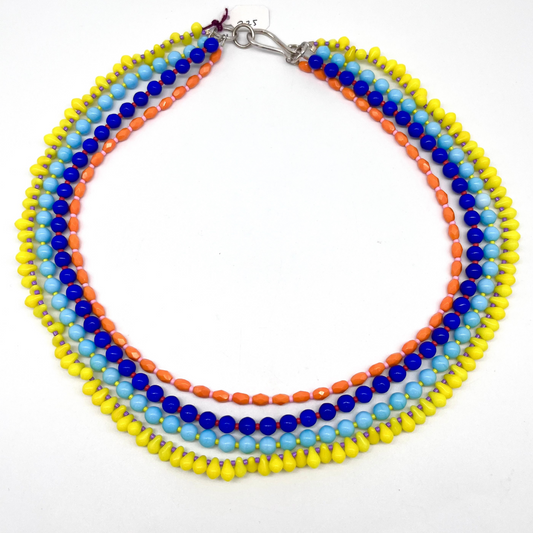 Multi-strand FLIRT necklace