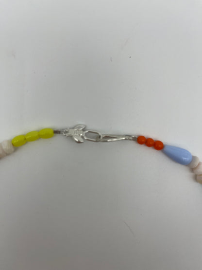 Totally tubular rainbow necklace