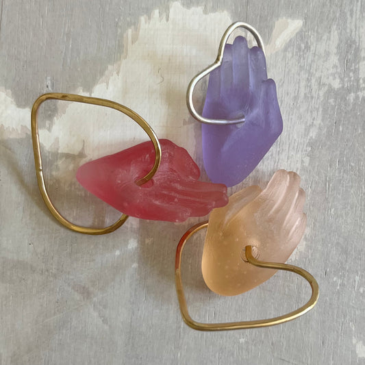 Hand and Heart Charms