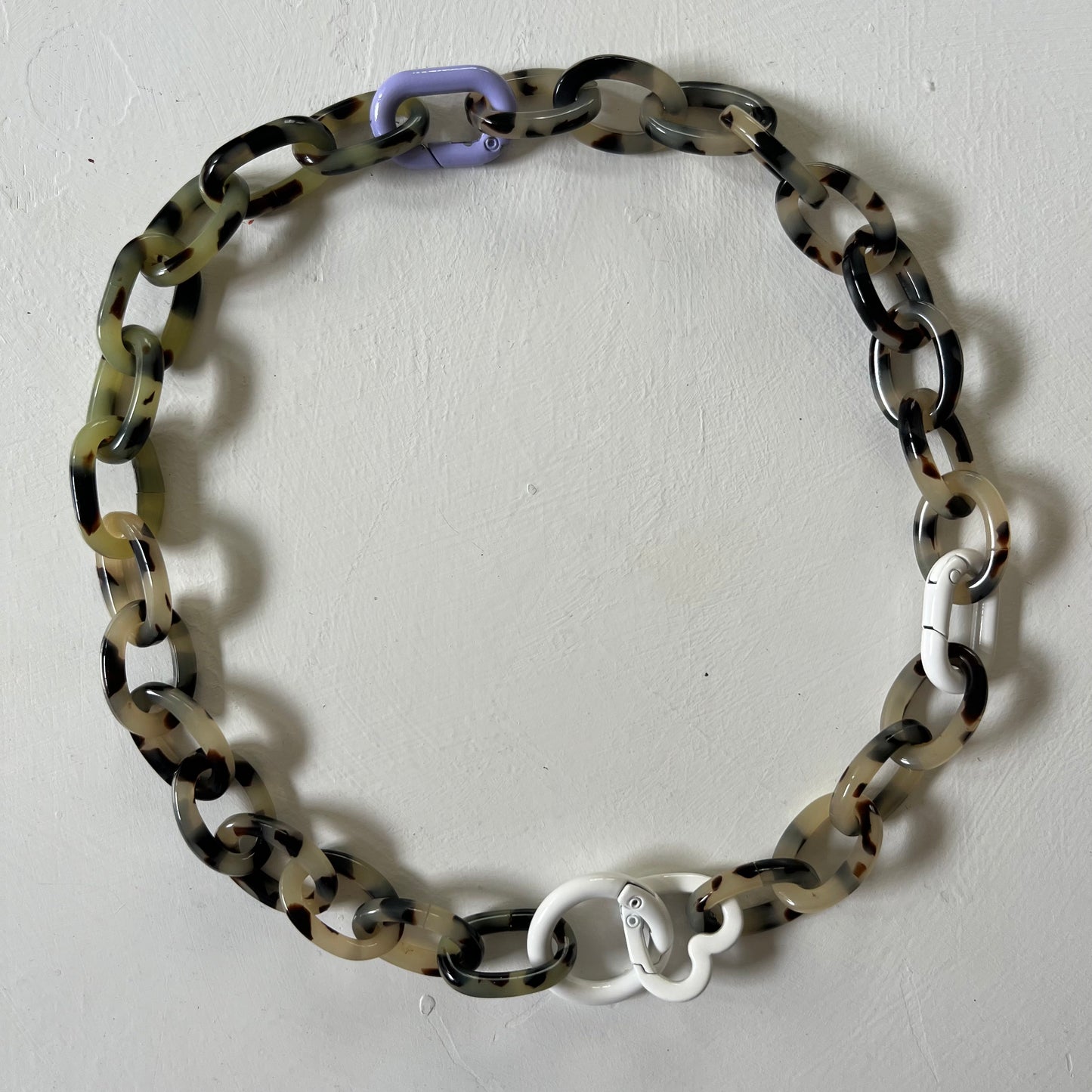 tortoise shell chain necklace