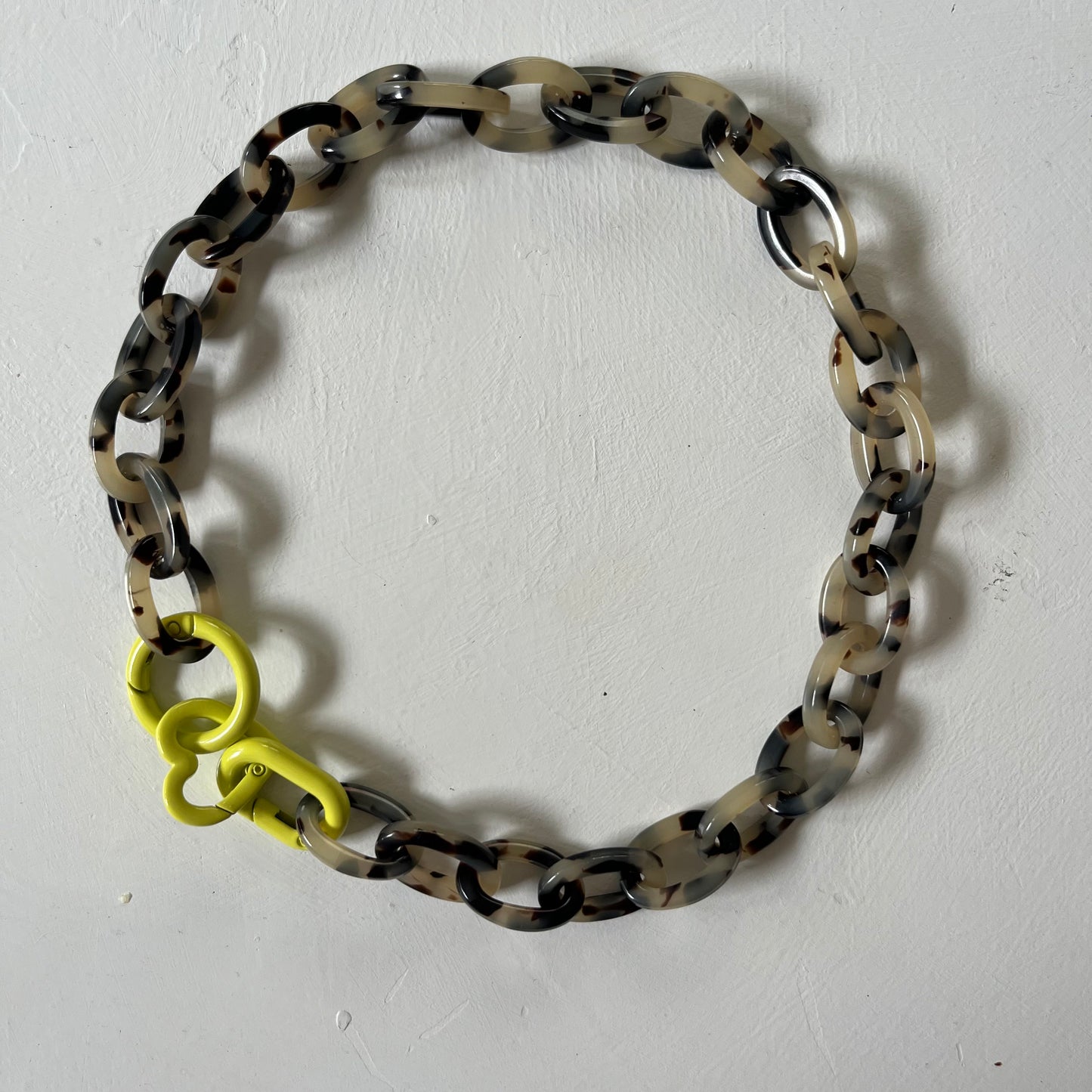 tortoise shell chain necklace