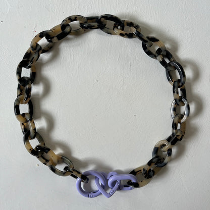 tortoise shell chain necklace