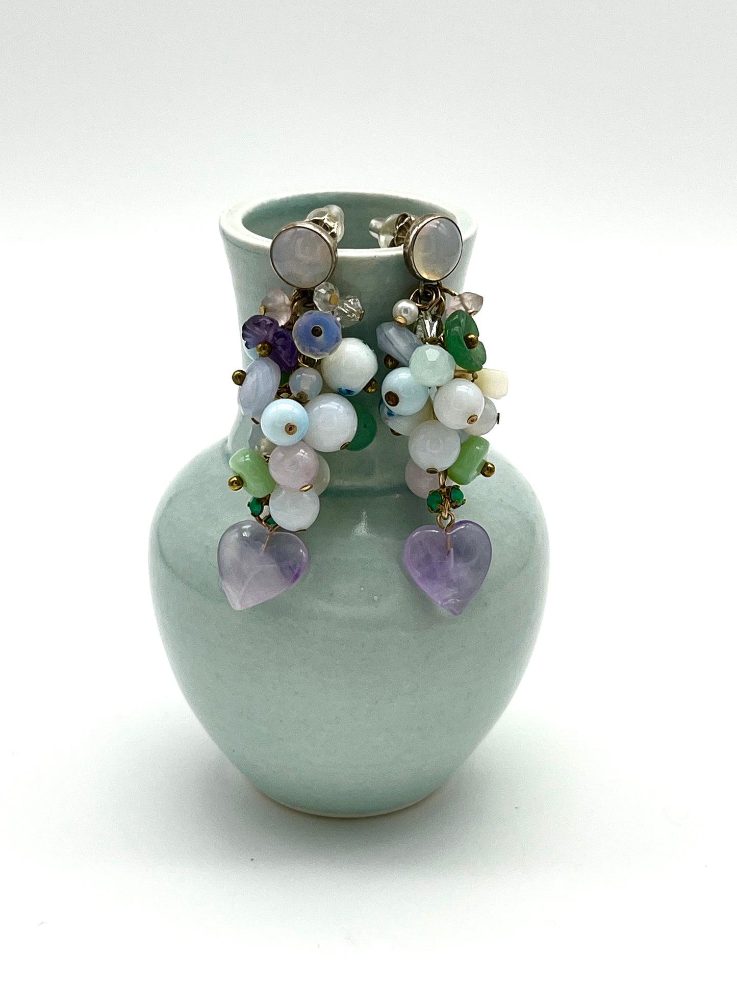 Opalite cluster Earrings