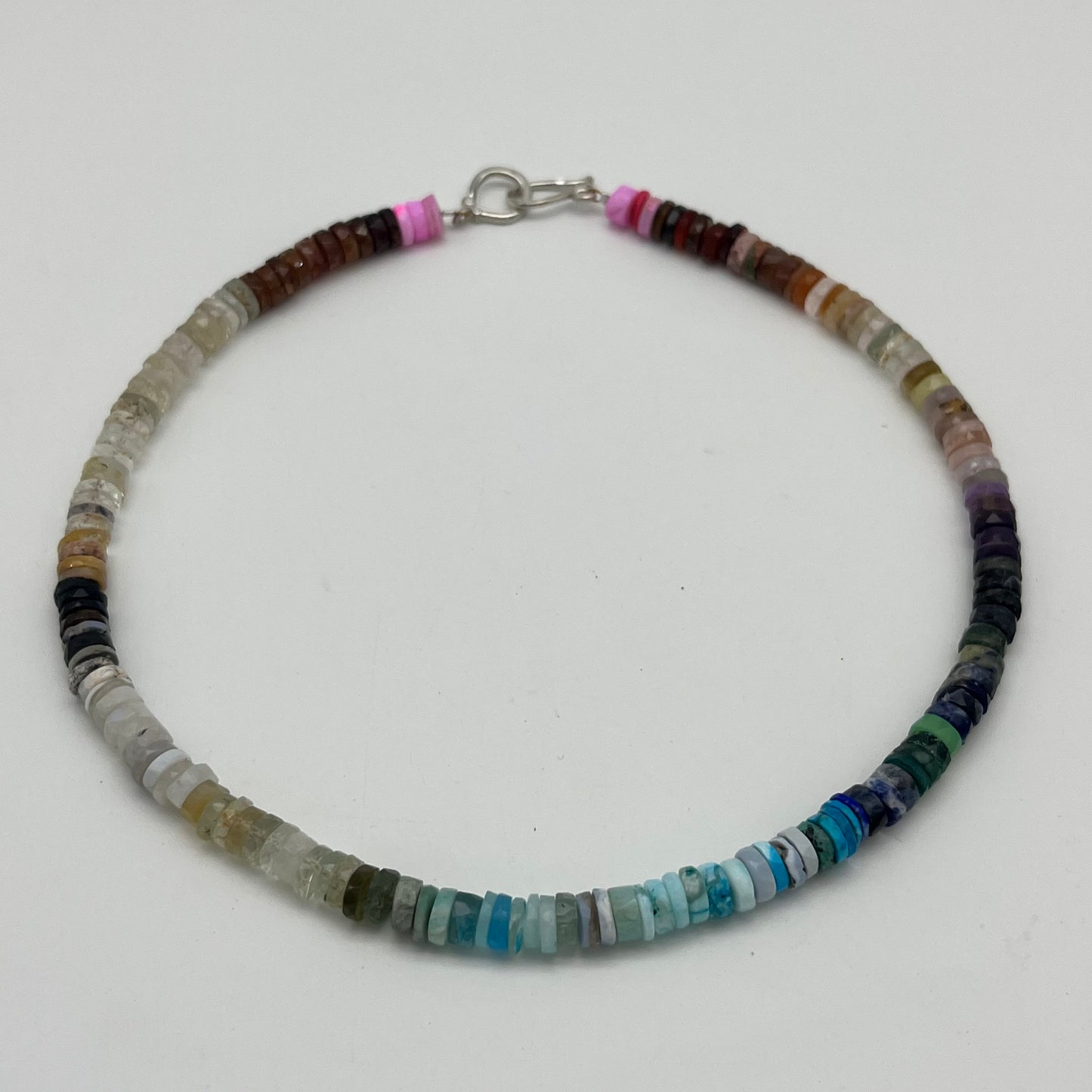 Semi Precious Rainbow Necklace