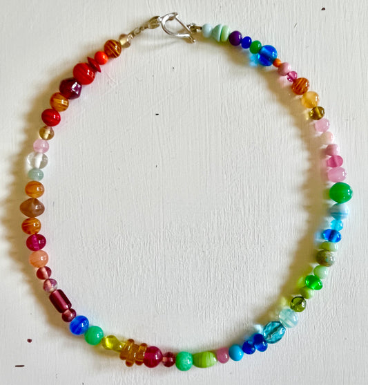 Candy Color Bead Necklace