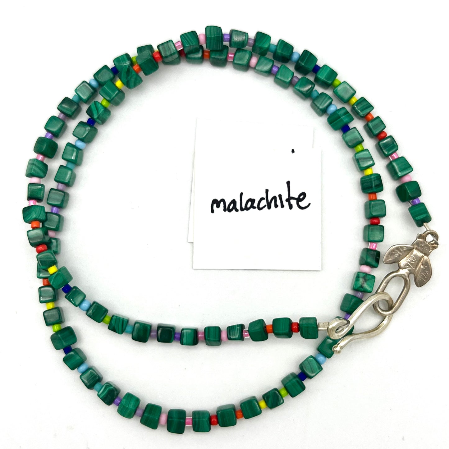 Petite semi precious gemstone necklaces