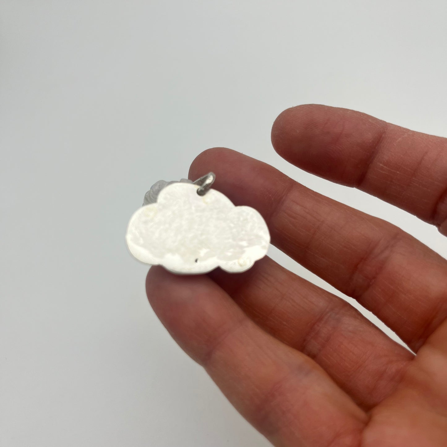 Opalite Cloud Moonstone Pendant Necklace