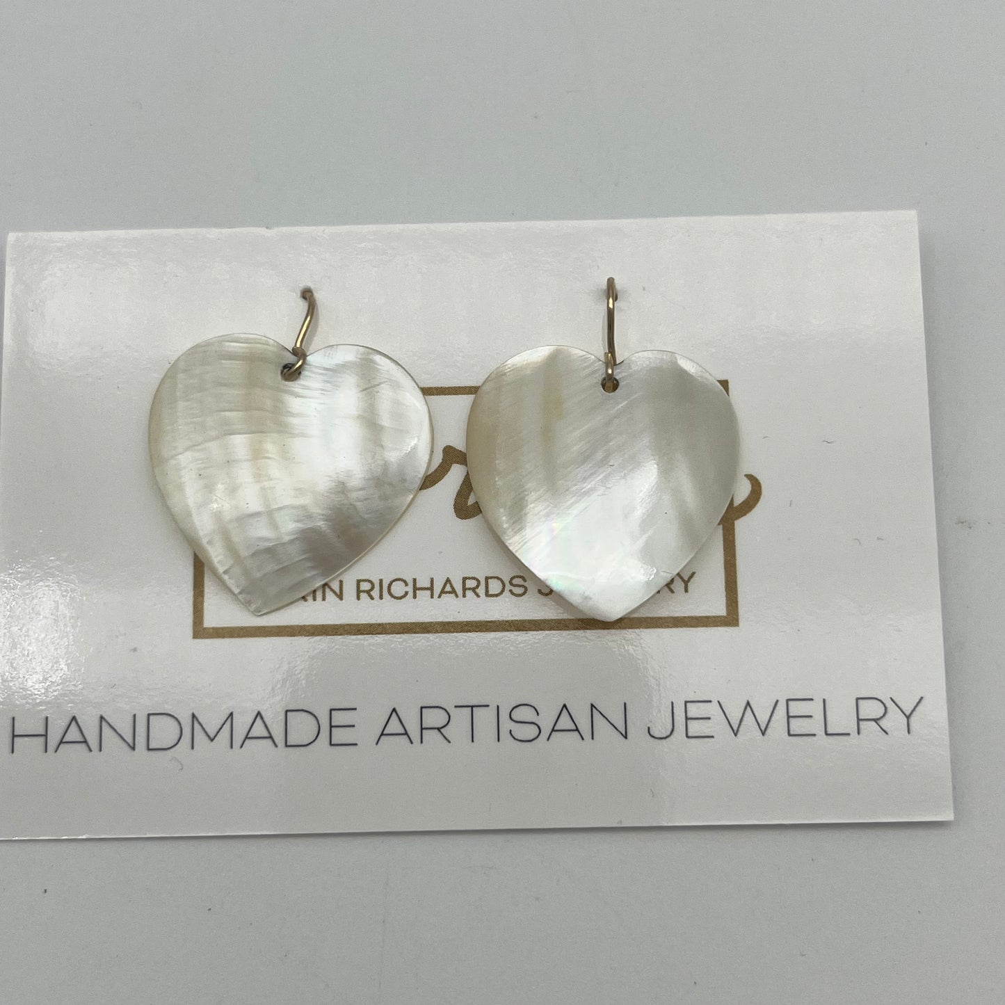 Shell Heart Earrings