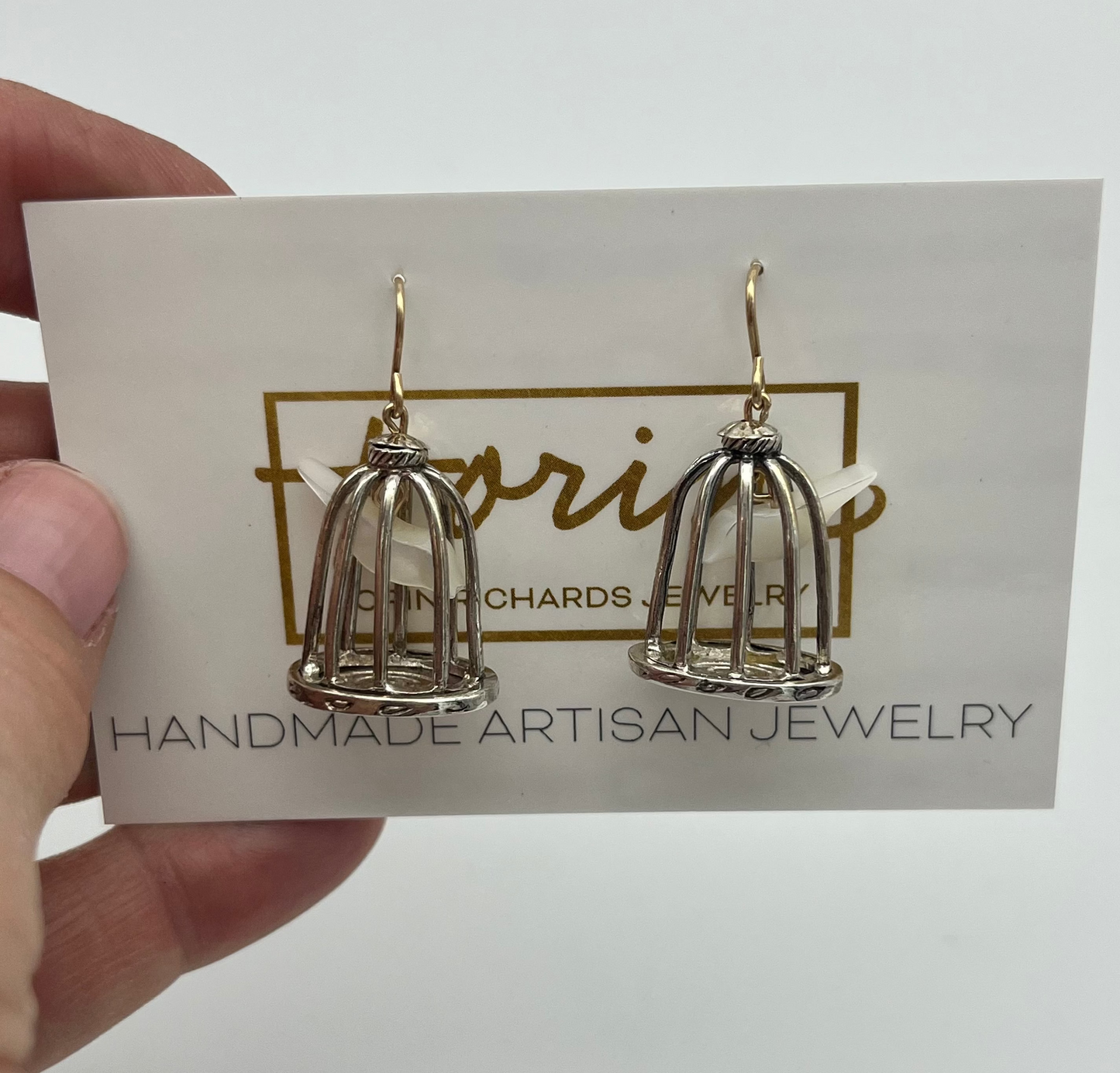 Bird Cage Earrings