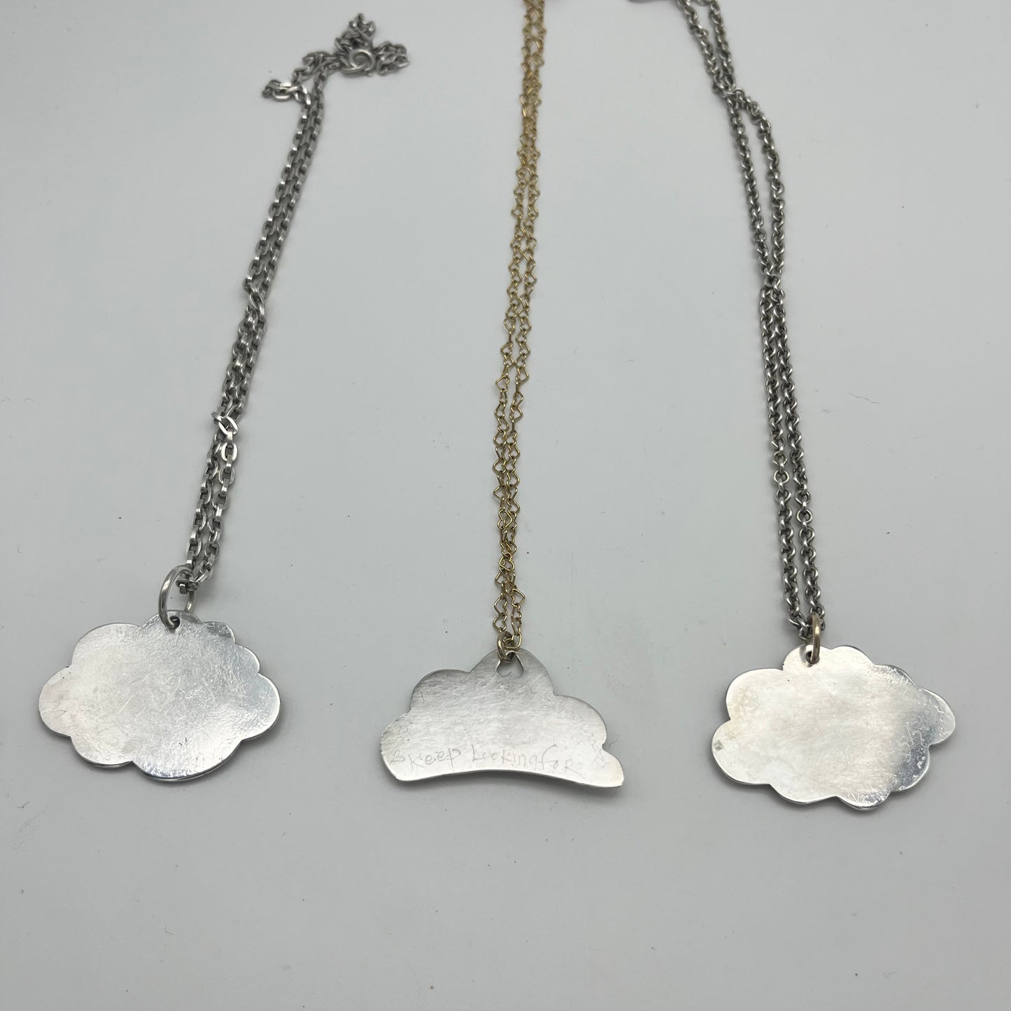 Cloud charm Necklaces