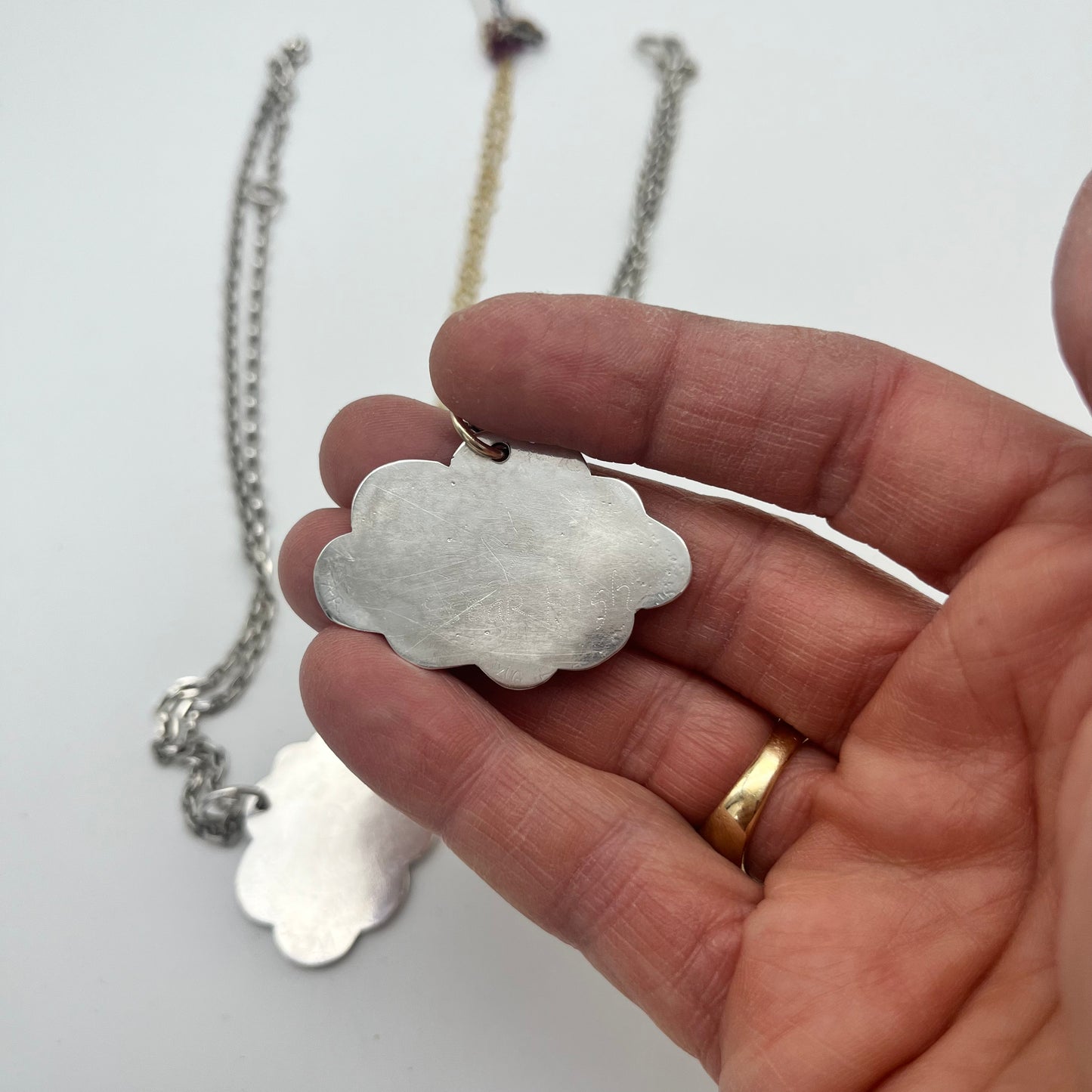 Cloud charm Necklaces