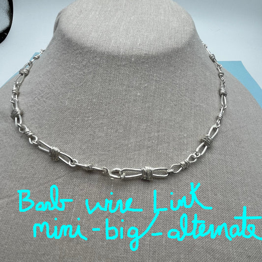 Soft Barb Wire Mini & BIG Link Chain